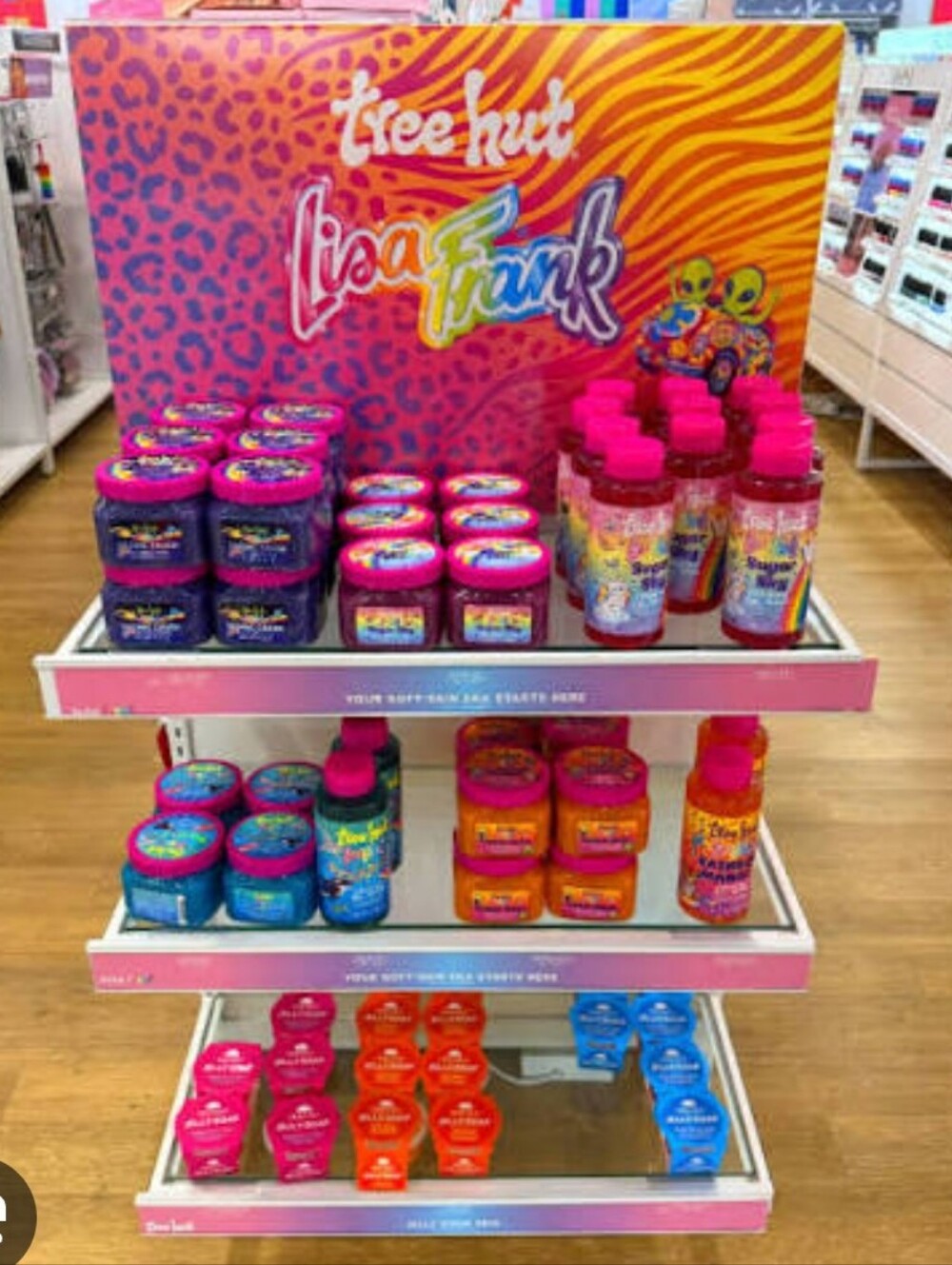 Lisa Frank X Tree Hut Sugar Sky Body Wash/ Scrub Set. Limited Edition - Picture 7 of 7